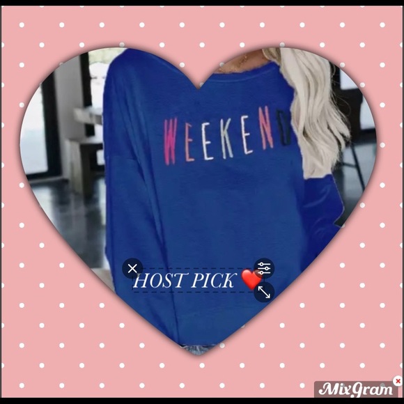 ❤️❤️❤️ Crewneck Sweatshirt Graphic Print Cozy - Picture 4 of 7